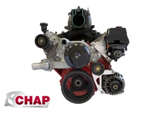 Alternador de montaje bajo y soportes de dirección asistida para camión LSX LS1 LS6 - Imagen 1 de 7