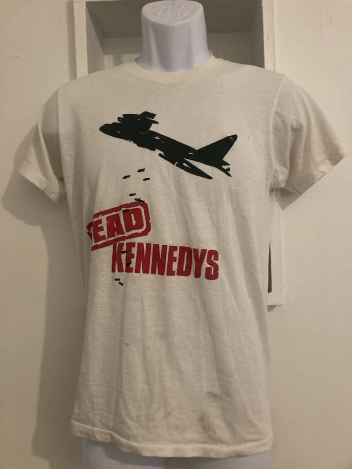 Camisa Dead Kennedys Vintage Puntada Única Bandera Negra Ramones Circle Jerks Damned Foto 1 de 4