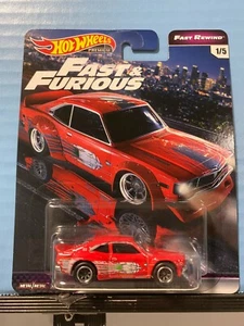 1/64 Hot Wheels Real Riders Fast Rewind Fast & Furious 1970 Mazda RX-3 1/5 ROJO - Imagen 1 de 2