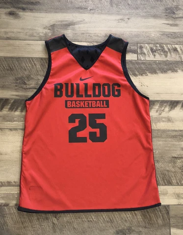 Fresno State Bulldogs Jersey Mens Large Nike Reversible Team Issue Basketball Cover