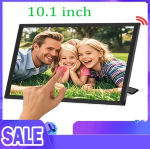 10.1'' WIFI Digital Picture Frame 16GB HD IPS Touch Screen APP Control - Picture 1 of 6