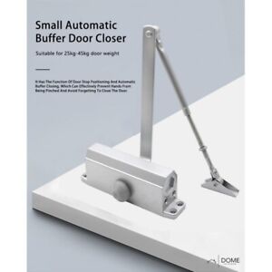 iDOME Door Closer Automatic Buffer Adjustable Hydraulic Stop Any Position 100 UK