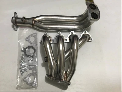 STAINLESS EXHAUST HEADER FOR 1988-2000 HONDA CIVIC D-SERIES EJ/EG/EH/EK - Image 1 of 4