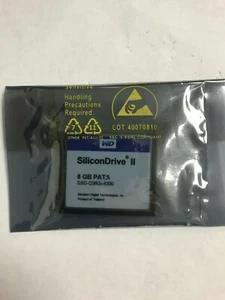 SSD-C08GI-4300 Western Digital SiliconDrive II 8GB ATA/IDE (PATA) CompactFlash - Picture 1 of 2