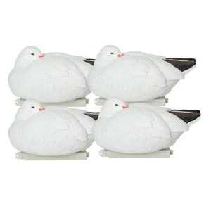 NEW AVERY GREENHEAD GEAR GHG PRO GRADE SNOW GOOSE SLEEPER FLOATER DECOYS 4 PACK - Picture 1 of 1