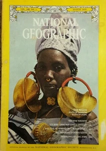 National Geographic magazine August 1975 Niger, Toronto, Ice Bird, Coal, Jews - Picture 1 of 2