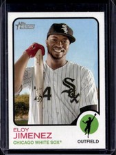 2022 Topps Heritage Eloy Jimenez Color Swap SP Variation #179 White Sox