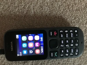 Nokia 100 - Phantom Black Mobile Phone, working. - Picture 1 of 1