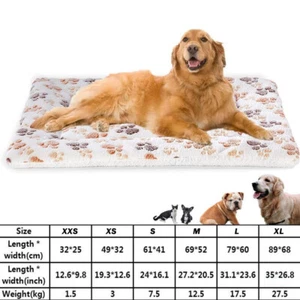 Warm Comfortable Pet Mat Double Layer Thickened Blanket Mat Bed Soft Mat - Picture 1 of 18