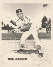 RON KABBES 1975 TCMA BASEBALL 1961 ROCHESTER RED WINGS