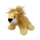 Lion Plush Stuffed Animal 8" Beige Brown Ganz Webkinz HM006