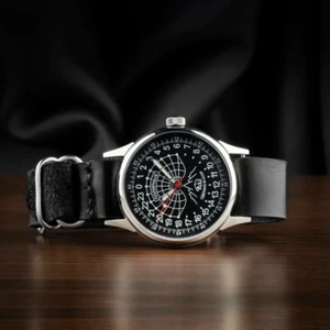 Orologio da polso meccanico vintage 24 ore Raketa Polar anni 90, made in URSS - Foto 1 di 4