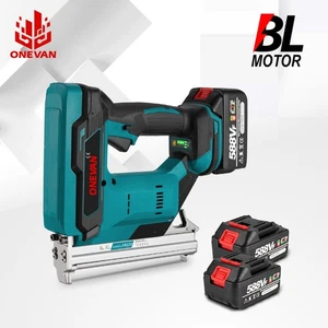 Akku-Tacker für Heftklammern U-Nägel Heavy Duty Heftgerät Für Makita 18V Akku - Bild 1 von 14