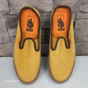 Scarpe rare originali Vans Vault LQQK Studio in pelle marrone chiaro antiscivolo - Foto 1 di 10