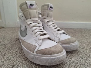Nike Blazer High Tops UK 5.5 White Unisex - Picture 1 of 13