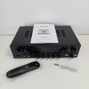 Donner MAMP5 Peak Power 4 Channel Amplifier with Bluetooth 5.0 Open Box New - Picture 1 of 15
