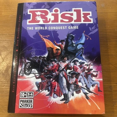 Hasbro RISK Bookshelf Book Edition Board Game of Global Domination New Sealed - Image 1 of 4