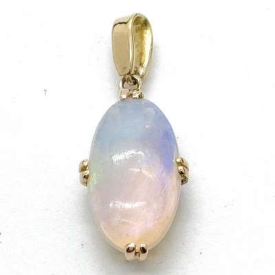 NO TARIFF 珠宝吊坠头蛋白石黄金黄金白色 2334687 — 第 1/4 张图片