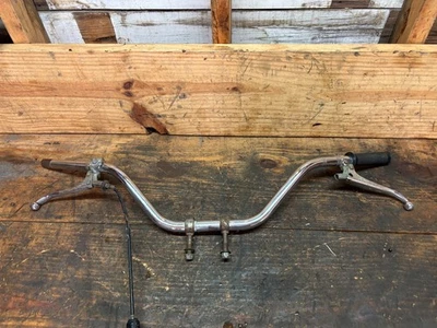 Triumph T120R 650 1969 manillar abrazaderas P palancas T120 R Bonneville Foto 1 de 4