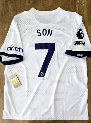 2023/24 Nike Tottenham Hotspur #7 H M SON Stadium Home Soccer Jersey Kit Shirt - Image 1 of 4