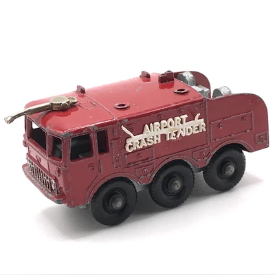 Lesney Matchbox Airport Foamite Crash Tender No. 63 1965 rojo - hecho en Inglaterra Foto 1 de 4