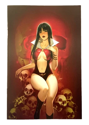 Dynamite VAMPIRELLA: ARMAGEDDON (2025) #3 Leirix 1:20 Virgin Variant VF+ (8.5) - Image 1 of 4