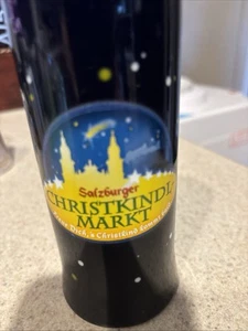Ein Christkindl Markt Salzburger großer Becher German Christmas Kobaltblau 0,2L - Bild 1 von 5