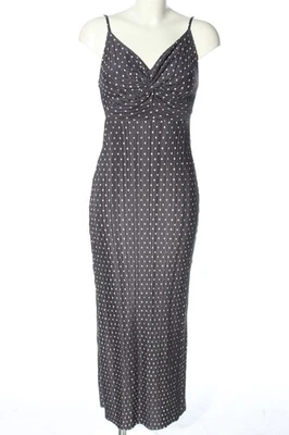 ASOS Vestido tipo overol Mujeres Vestido Talla EU 34 gris claro-blanco - Imagen 1 de 4