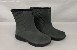 Columbia Women's Gray Quilted Waterproof Winter Boots Size 9 - Picture 1 of 8