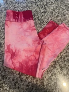Zyia Girls Fuchsia Tie Dye Leggings EUC Size 12-14 - Bild 1 von 2
