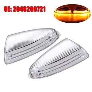 Wing Side Mirror Indicator Turn Signal Light For Mercedes C Class W204 2007-2011 - Picture 1 of 18
