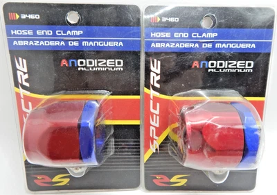 (LOT OF 2) 15/16" ID Aluminum Magna Clamp OD Radiator Hose End 1.4" 1-3/8" OD - Image 1 of 4