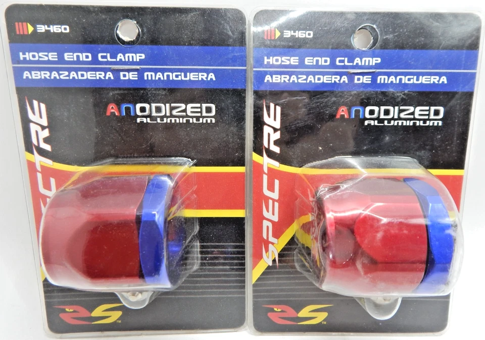 (LOT OF 2) 15/16" ID Aluminum Magna Clamp OD Radiator Hose End 1.4" 1-3/8" OD - Image 1 of 4