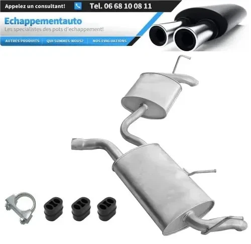 Opel Vectra C 2.2 Direct 114KW (Dal 2003) Scarico Con Silenziatore Posteriore - Immagine 1 di 1