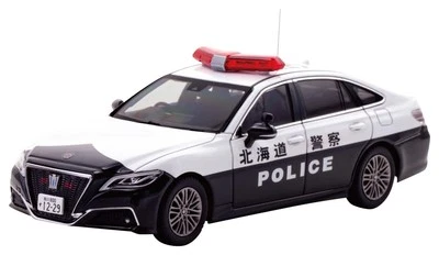 RAI'S 1/43 Toyota Crown Hybrid AZSH21 Hokkaido Police Vehicle 502 H7432302 NEW - Image 1 of 4