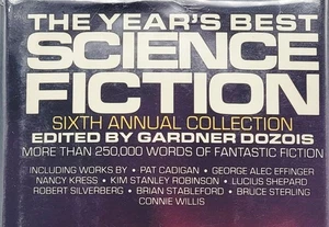 Year's Best Science Fiction: Sixth Annual Collection 1st Ed HC 1989 W/signatures - Picture 1 of 20