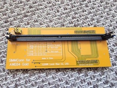 AWE64 Gold SIMMconn Memory Expansion For Sound Blaster AWE64 Gold - Image 1 of 4