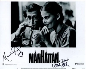MARIEL HEMINGWAY and WOODY ALLEN signed autographed 8x10 MANHATTAN photo - Picture 1 of 1