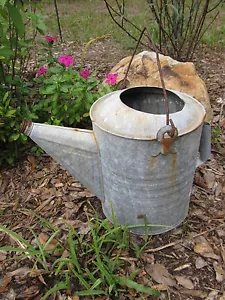 Regadera galvanizada vintage - hogar, jardín, decoración - Imagen 1 de 8