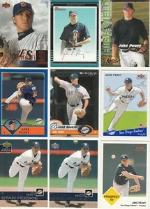 Huge 100 + different JAKE PEAVY cards lot RC 2001 - 2015 Padres White & Red Sox - Picture 1 of 11