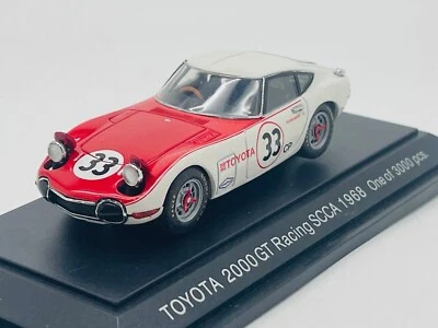 EBBRO 251 TOYOTA 2000 GT n°33 Racing SCCA 1968 1.43 - Photo 1/4
