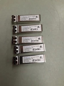 (5) FINISAR QLOGIC FTLF8528P2BCV-QL Shortwave 850nm SFP - Picture 1 of 4