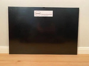 USM Haller Tablar verkürzt 70x50 cm schwarz RAL 9011 Schwerlast Einschubklappe - Bild 1 von 7
