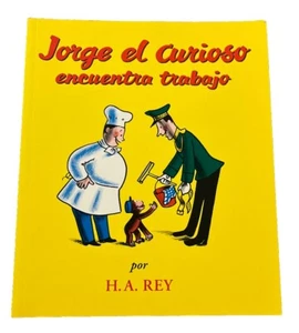 Jorge el Curioso encuentra trabajo / Curious George Takes A Job Spanish Version - Picture 1 of 6