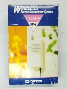Receptor de sensor inalámbrico Optex RC-2FE, alcance de 70 pies, nuevo en caja, cerrajero - Imagen 1 de 12