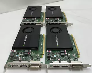 JobLot 4x NVIDIA Quadro K2200 4GB GDDR5 PCI-E Video Graphics Card -Ref:1053 - Picture 1 of 7