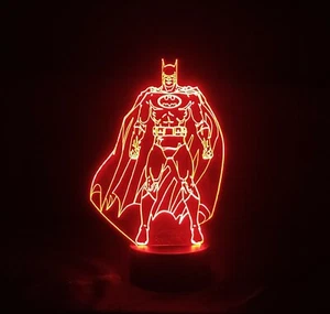 Lampara Led rgb personaje comic multicolor decoracion regalo caballero oscuro - Bild 1 von 4