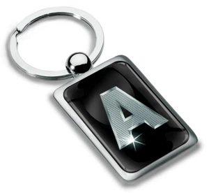 Portachiavi lettera dalla A alla Z + confezione regalo portachiavi acciaio inox - Foto 1 di 92