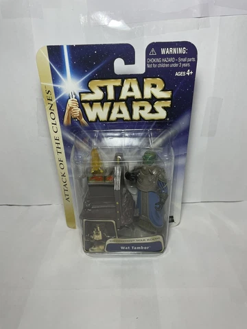 Star Wars Wat Tambor Attack Of The Clones Geonosis War Room 2003 #23 NEW ON CARD Cover