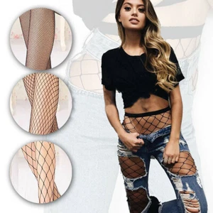 3 Pairs Hot Fashion Fishnet Socks Women Mesh Net Pantyhose Tights Stockings NEW - Picture 1 of 28
